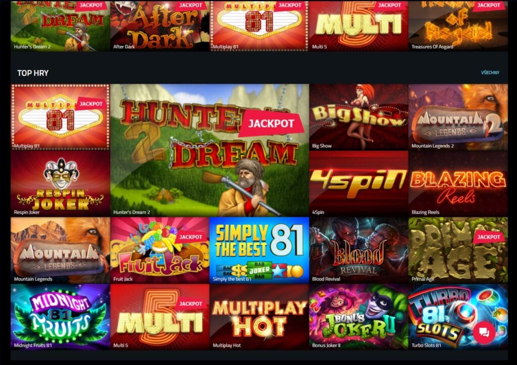 Betor Casino hry